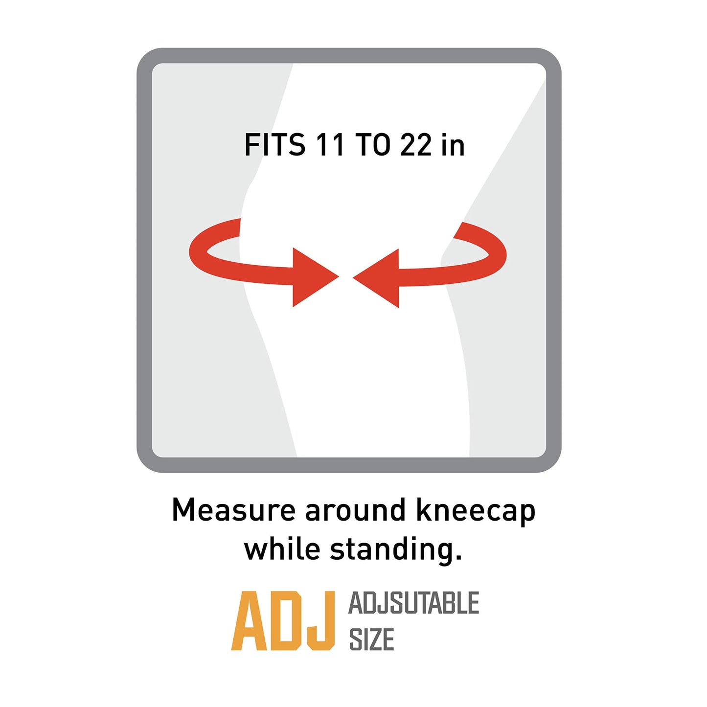 ACE™ Knee Support 207247, One Size Adjustable
