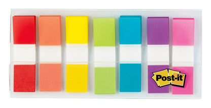 Post-it® Flags 683-7CF, 0.47 in x 1.7 in (11.9 mm x 43.2 mm)