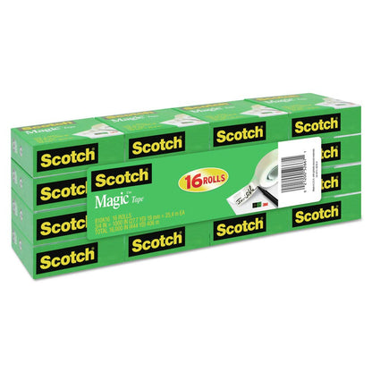 Scotch® Magic™ Tape 810K16, 3/4 In X 1000 In (19 mm X 25,4 M)