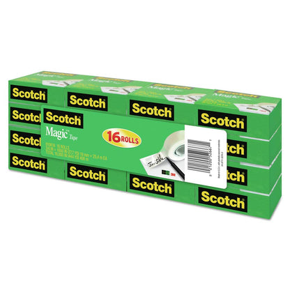 Scotch® Magic™ Tape 810K16, 3/4 In X 1000 In (19 mm X 25,4 M)