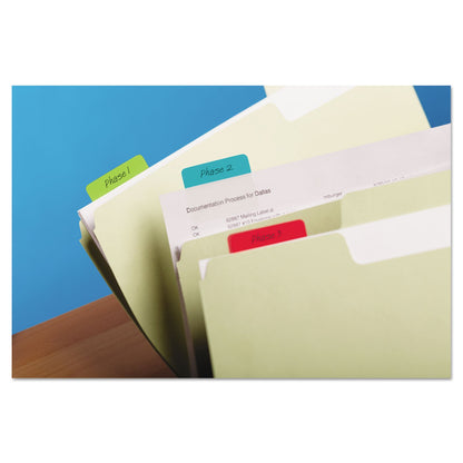 Post-it® Durable Tabs 686-ALYR, 2 in. x 1.5 in. (50,8 mm x 38 mm)