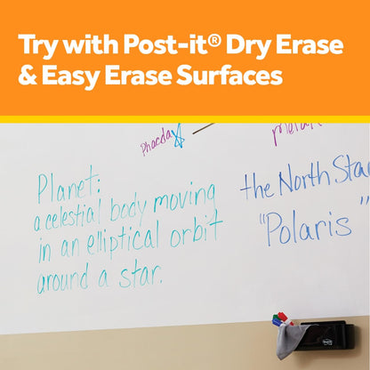 Post-it Dry Erase Accessory Tray, 1 Accessory Tray, 4 Strips