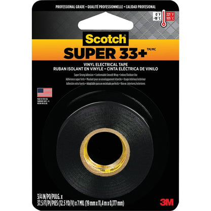 Scotch® Electrical Tape, 200NA, 0.75 in. x 12.5 yd., 24/case
