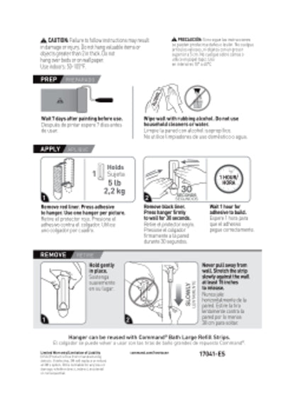 Command™ Wire Back Picture Hanger 17041-ES