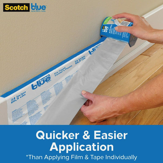 3M™ ScotchBlue™ Tape and Plastic PT2093-24, 100% PEFC, SGSCH-PEFC-COC-110078