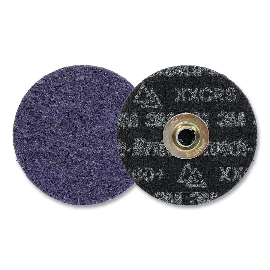 Scotch-Brite™ Precision Heavy Duty Surface Conditioning TN Quick Change Disc, HD-DN, X-Extra Coarse 60+, 5 in, 50 ea/Case
