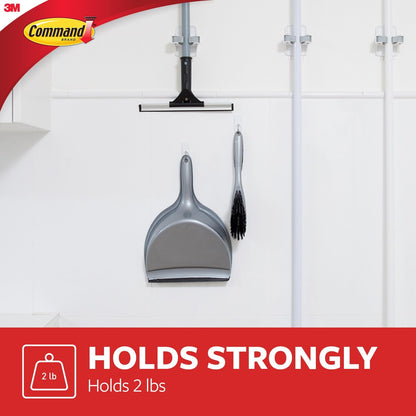 Command™ Medium Wire Hook, 17065-S35NA, 35 Hooks, 40 Medium Strips