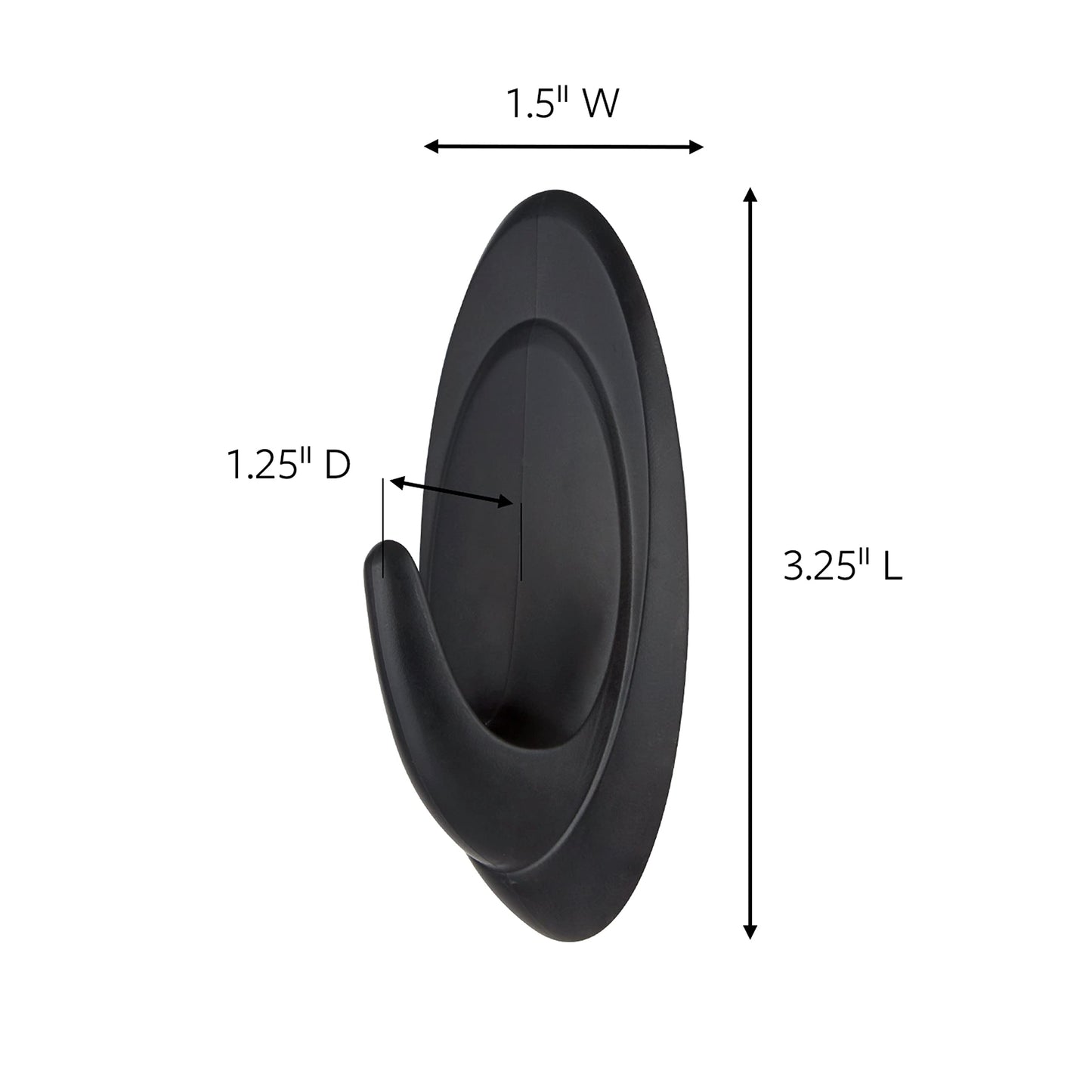 Command™ Slate Terrace Hook 17086SES