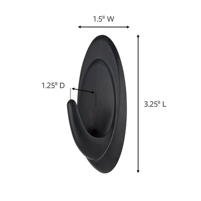 Command™ Slate Terrace Hook 17086SES