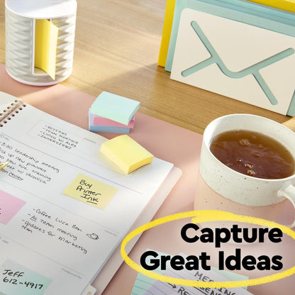 Post-it® Pop-up Notes R330-U-ALT, Alt Colors in Pads, 3 in x 3 in (76 mm x 76 mm), 100% PEFC, SGSCH-PEFC-COC-110078