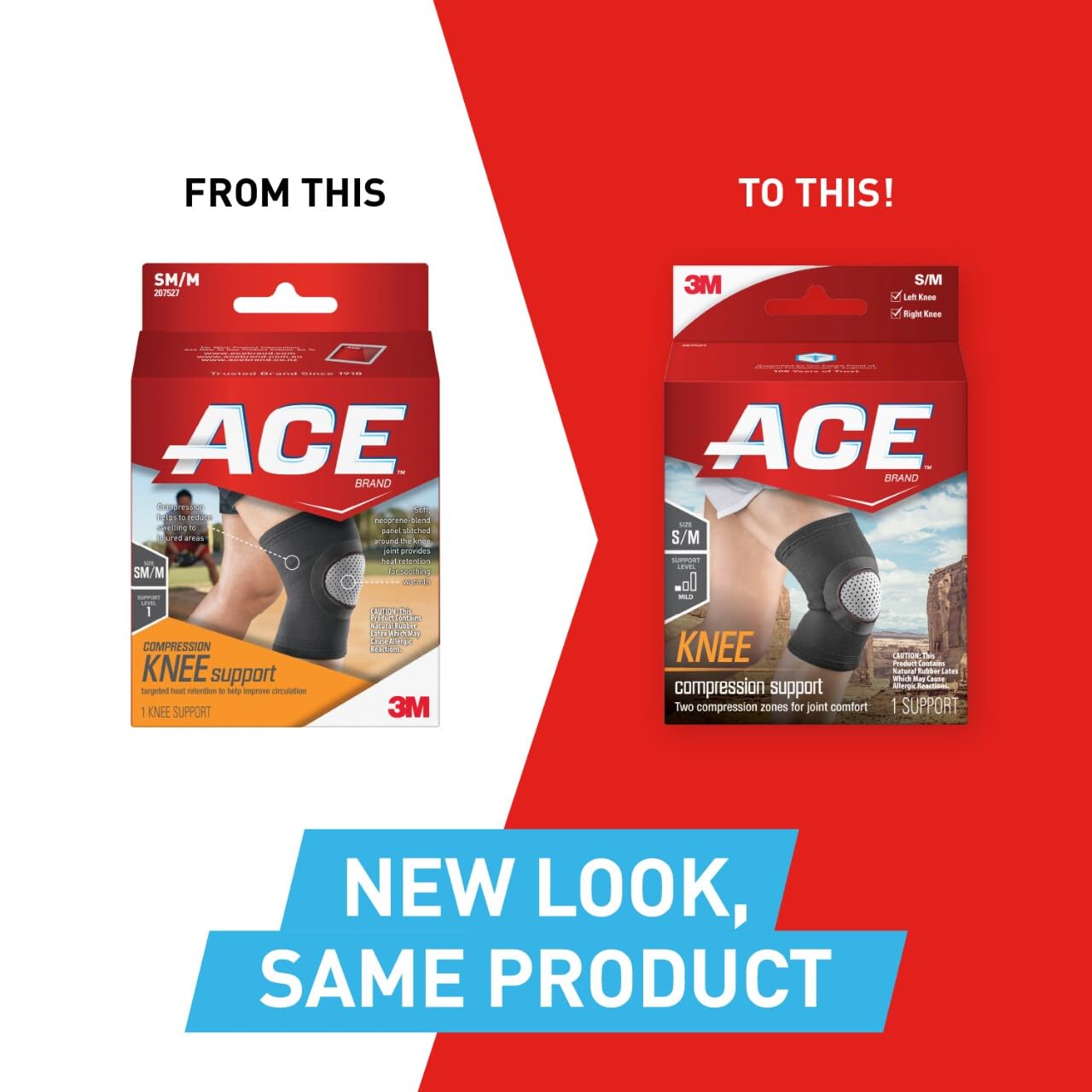 ACE™ Elasto-Preene Knee Support 207527, Small/Medium