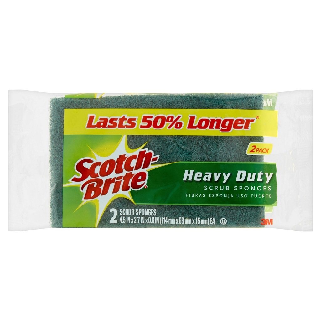 Scotch-Brite® Heavy Duty Scrub Sponge 422-8, 8/2
