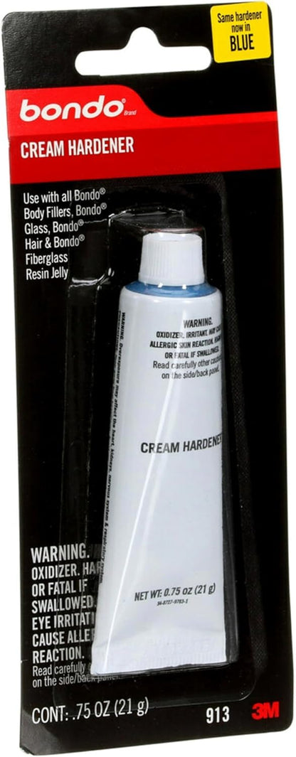 Bondo® Cream Hardener 913SRP, 0.75 oz, 6/Case