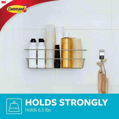 Command™ Shower Caddy BATH31-MB-ESF, Matte Black