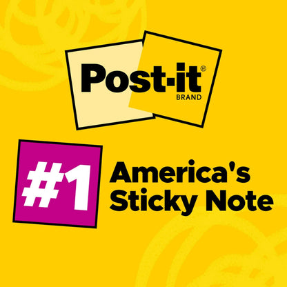 Post-it® Notes 660-8PK, Lined, 4 in x 6 in (101 mm x 152 mm), 100% PEFC, SGSCH-PEFC-COC-110078