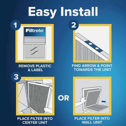Filtrete™ High Performance Deep Pleat Filter 1550 MPR NDP01-4IN-4, 16 in x 25 in x 4 in (40.6 cm x 63.5 cm x 10.1 cm)