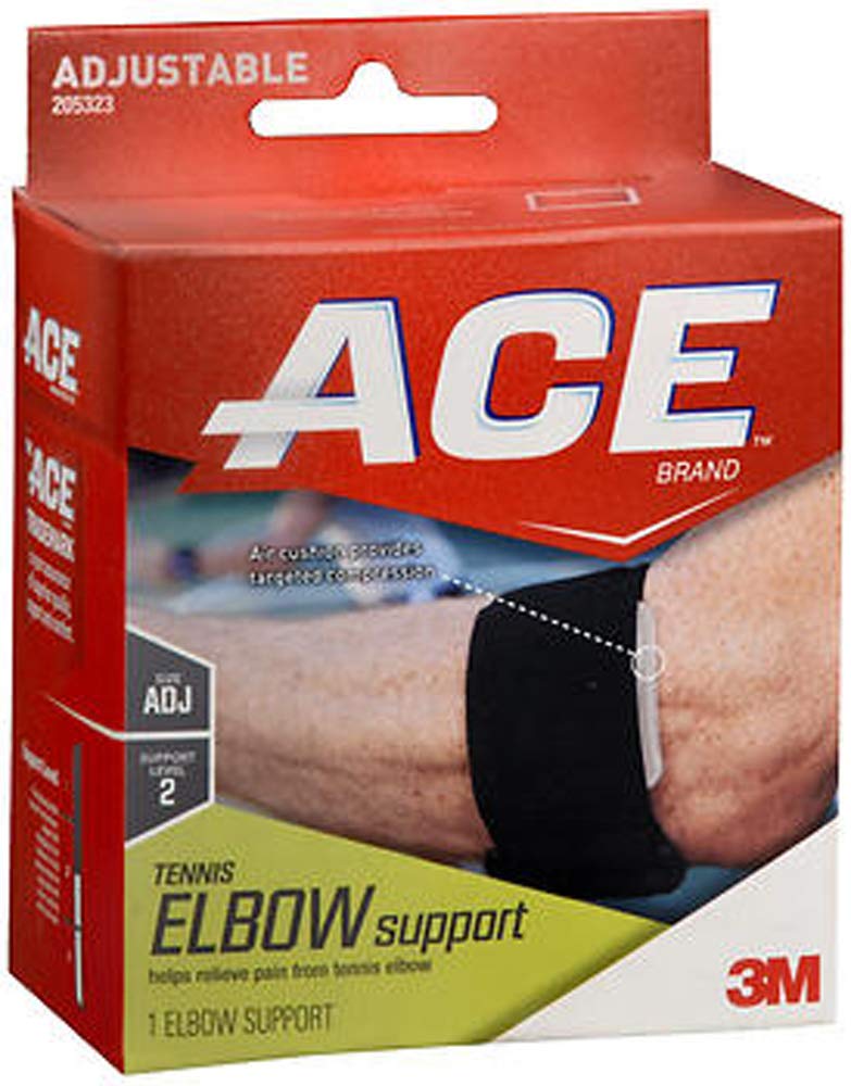 Ace Tennis Elbow Support Size 1ea Ace Tennis Elbow Support One Size Fits All 1ea