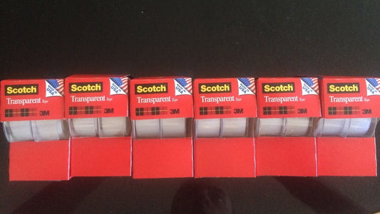 Scotch® Transparent Tape 2157SS, 3/4 in x 250 in