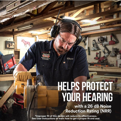 3M™ WorkTunes™ Connect + AM/FM Wireless Hearing Protector with Bluetooth® Technology, 90572-DC, 3/Case
