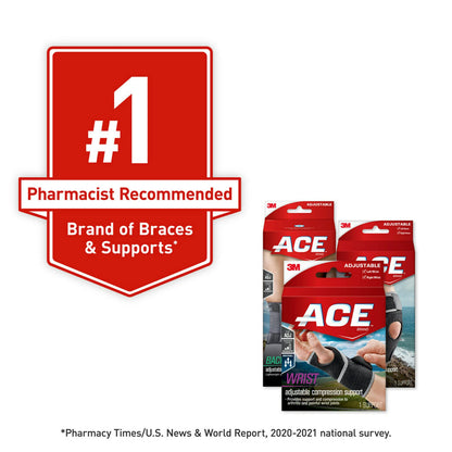 ACE™ Sport Basics Knee Support 107020, Adjustable