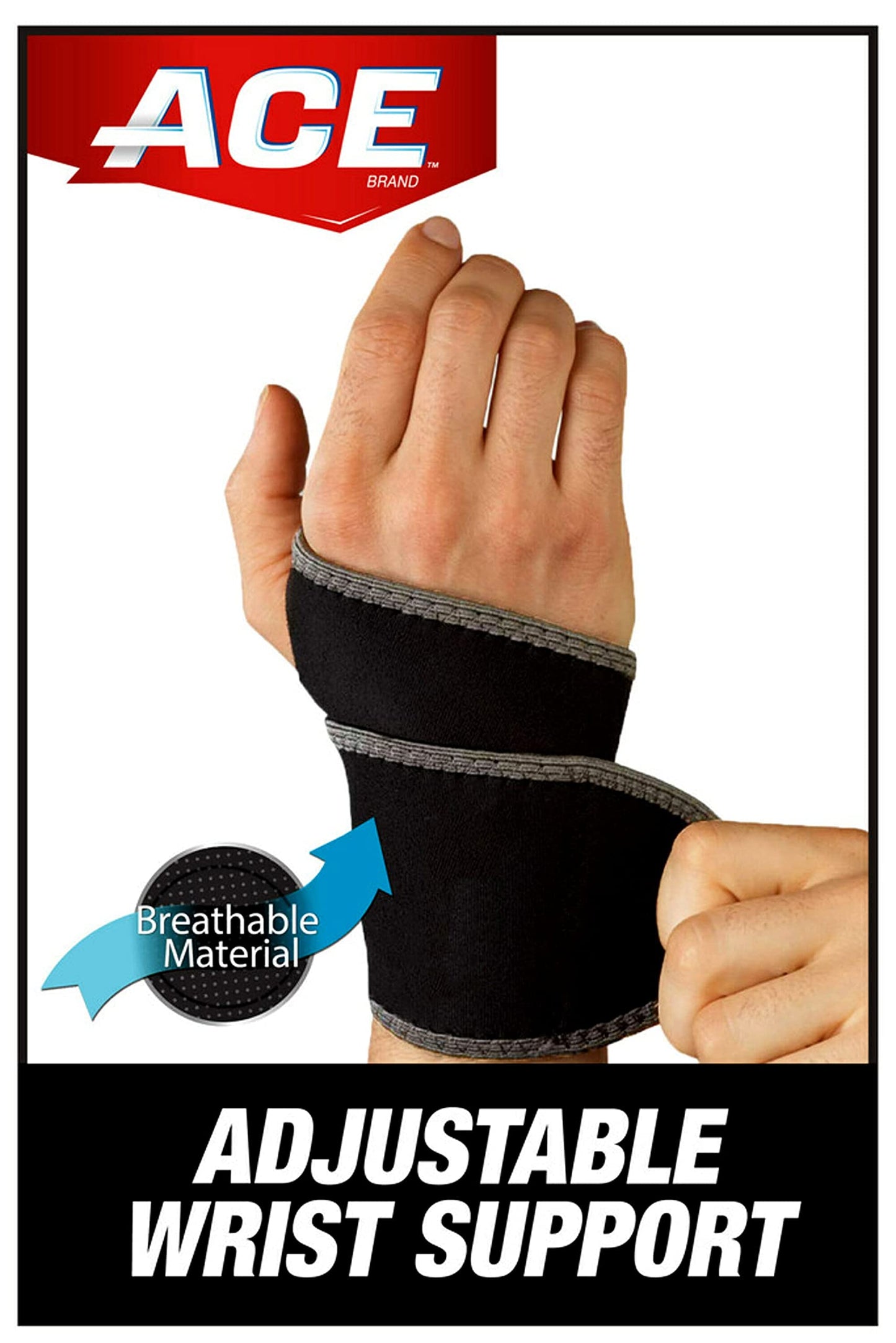ACE™ Neoprene Wrist Support 203966, Adjustable