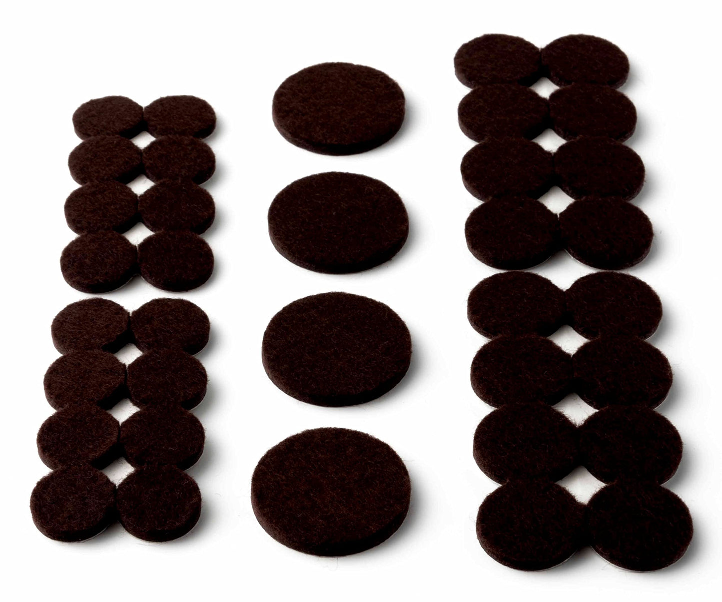 Scotch™ Felt Pads Value Pack SP846-NA-S, 36 Pack, Brown