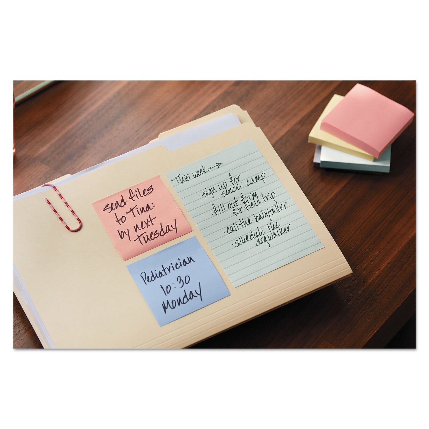 Post-it® Dispenser Pop-up Notes R330RP-6AP, 3 in x 3 in (76 mm x 76 mm), 100% PEFC, SGSCH-PEFC-COC-110078