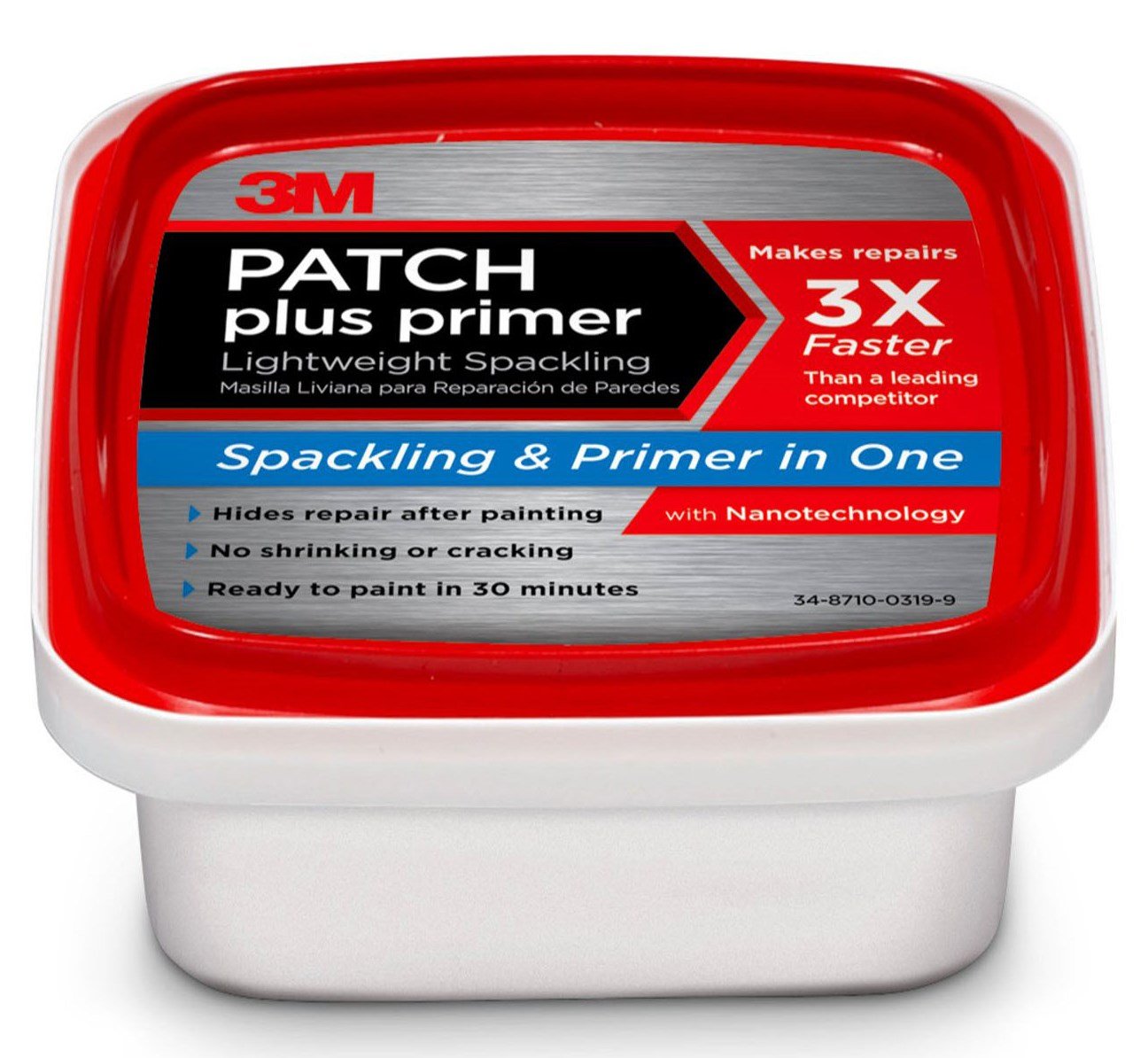 3M™ High Strength Small Hole Repair, 32 oz, SHR-32-BB