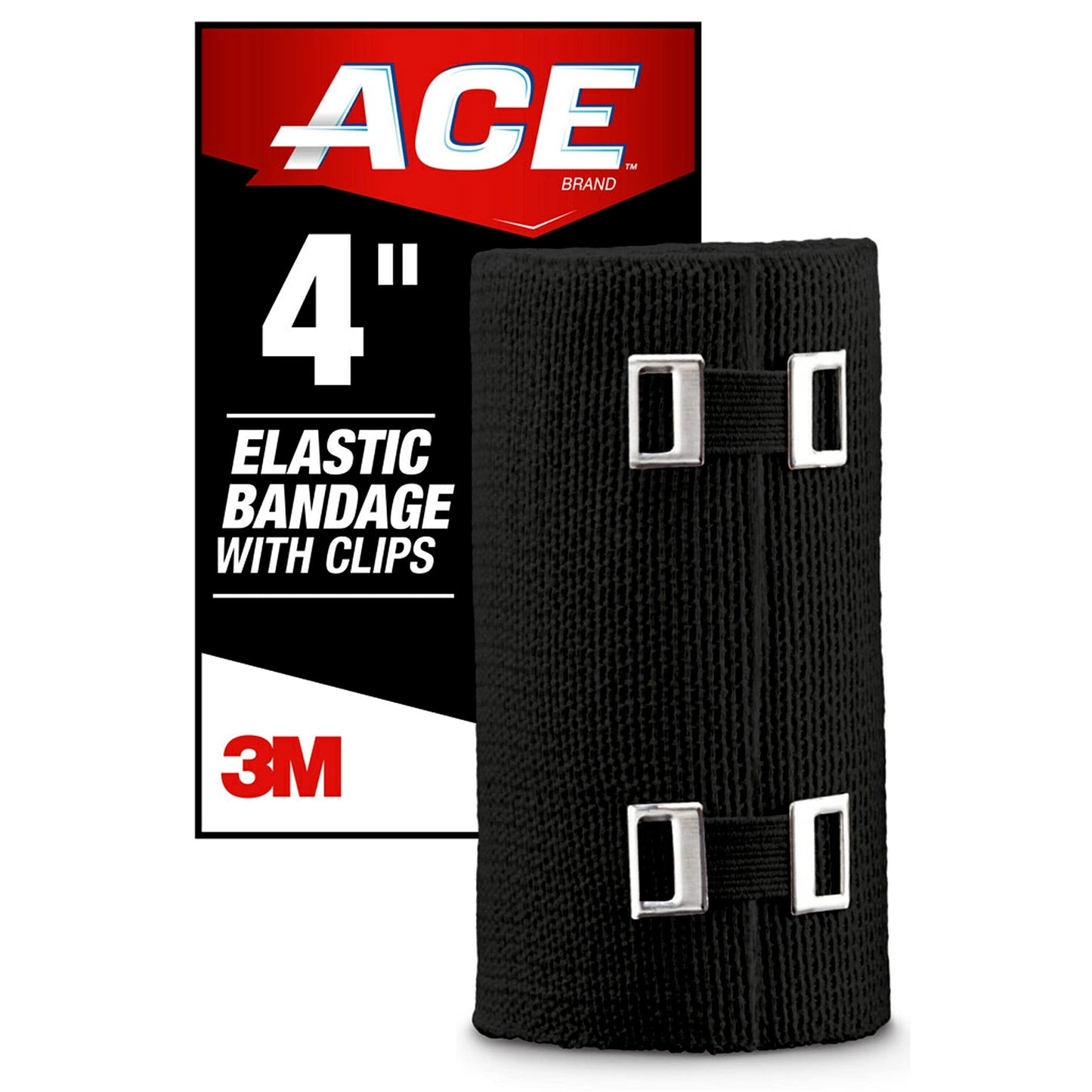 ACE™ Elastic Bandage, 207334, 4 in x 63.6 in (1.7 yds) (10.1 cm x 1.6 m)