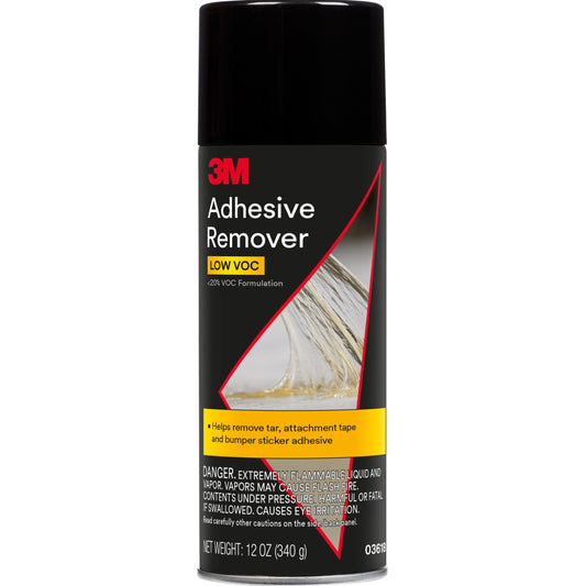 3M™ Adhesive Remover Low VOC <20% 03618-6, 12 oz, 6 per case