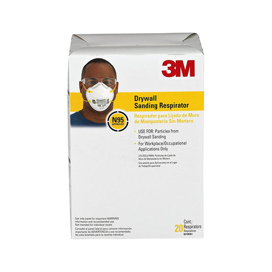 3M™ Particulate Respirator 8210 8210D20-DC, 20 eaches/pack, 4 packs/case