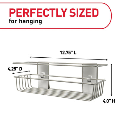 Command™ Shower Caddy BATH31-MB-ESF, Matte Black