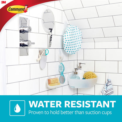 Command ™ Shower Caddy Hanger with Water Resistant Strips BATH19-ESF