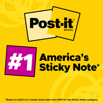 Post-it® Pop-up Notes R330-U-ALT, Alt Colors in Pads, 3 in x 3 in (76 mm x 76 mm), 100% PEFC, SGSCH-PEFC-COC-110078