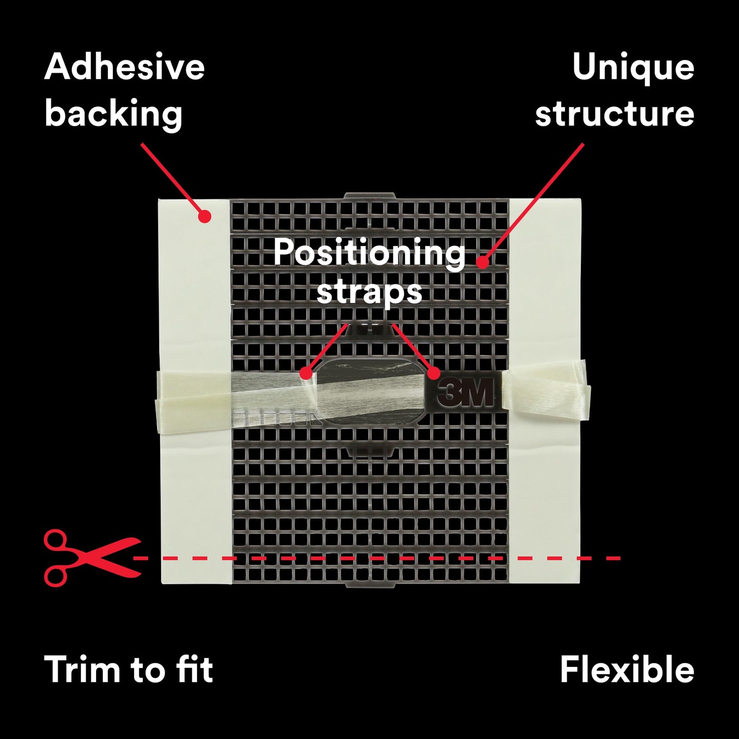 3M™ High Strength Repair Plate RP6IN-4PK, 4 Pack