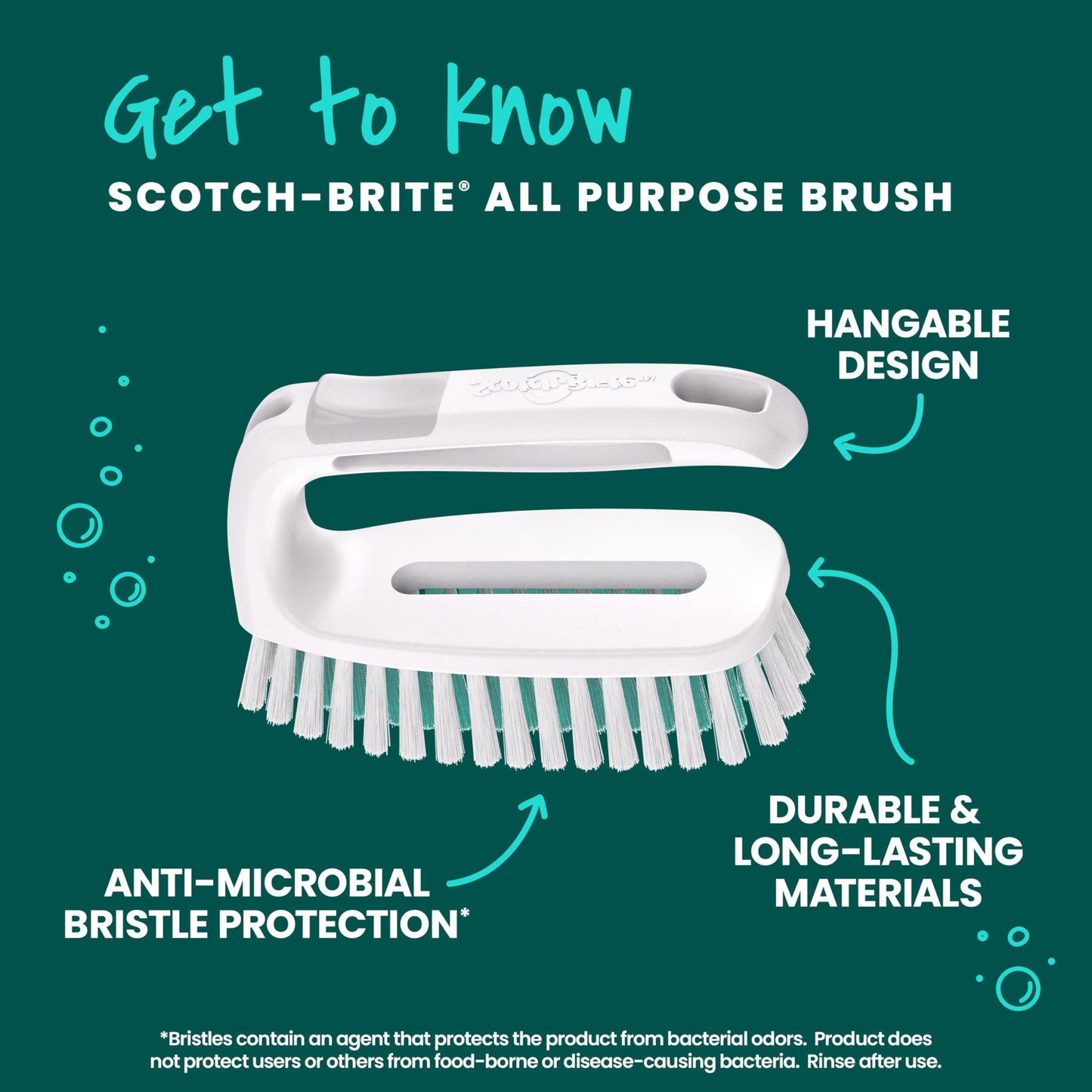 Scotch-Brite® All Purpose Brush 492P-6, 6 each/case