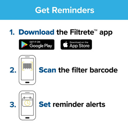 Filtrete™ Electrostatic Air Filter 1000 MPR NADP01-2PK-1E, 16 in x 25 in x 4 in (40.6 cm x 63.5 cm x 10.1 cm)