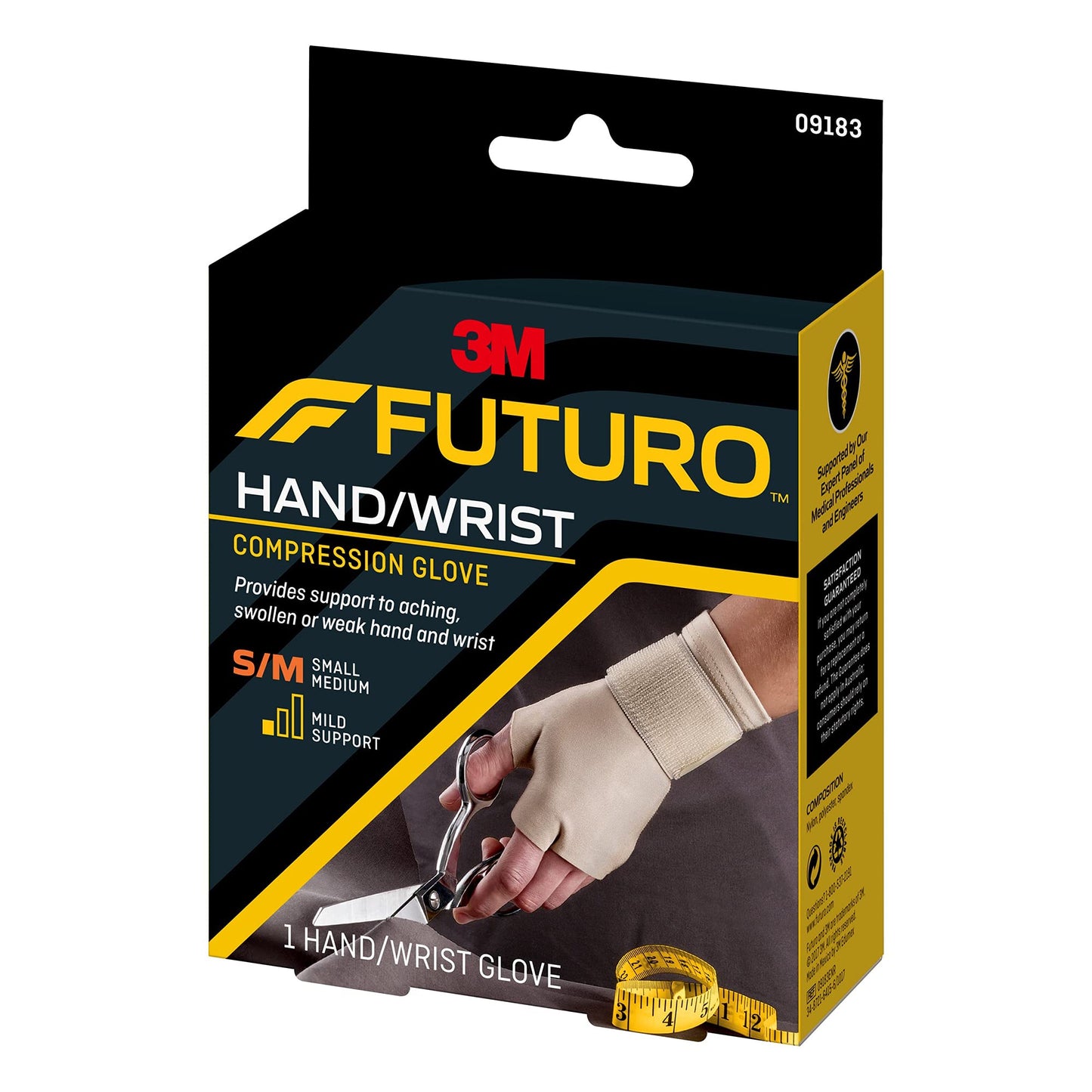 FUTURO™ Compression Glove, 09183ENR, S/M