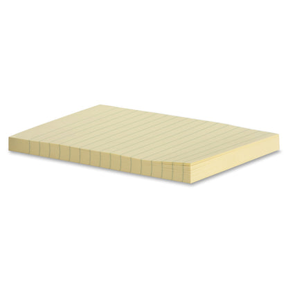 Business Source Yellow Adhesive Notes 4"x6"