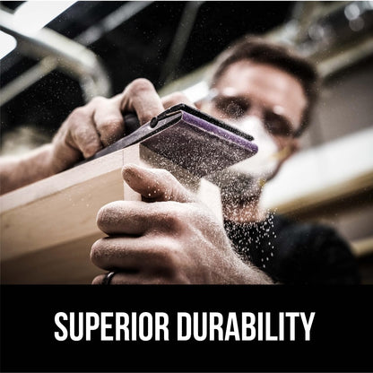 3M™ Pro Grade Precision™ Faster Sanding Sheets w/ NO-SLIP GRIP™ Backing SHR220-PGP-3T, 9 in x 11 in, 220 Gr, 3 St/Pk