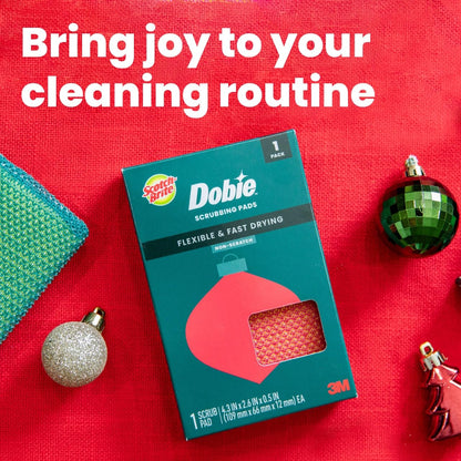 Scotch-Brite® Holiday All Purpose Cleaning Pad 720-H24-RED