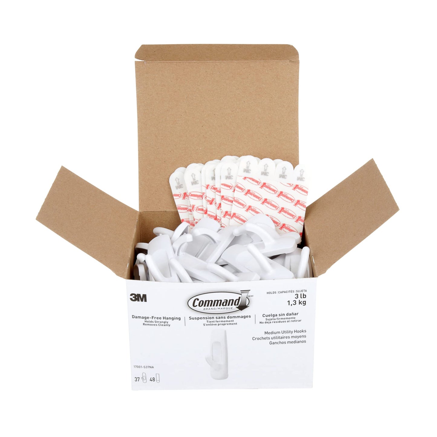 Command™ Medium Utility Hooks, 17001-S37NA