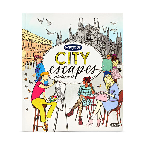 Crayola City Escapes Coloring Book (04-0307)