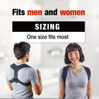 ACE™ Posture Corrector 208620-SIOC, One Size, Adjustable