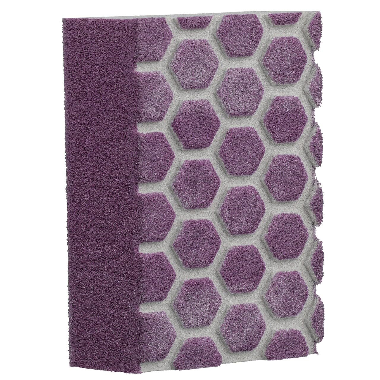 3M™ Pro Grade Precision™ 3-in-1 Sanding Sponge DCDA120-PGP-2T, 2.5 in x 4.5 in x 1 in, 120 grit, Medium, 6/case