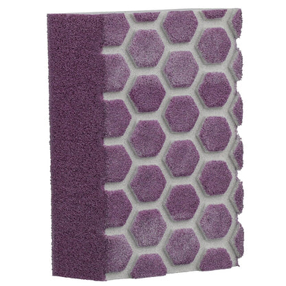 3M™ Pro Grade Precision™ 3-in-1 Sanding Sponge DCDA120-PGP-2T, 2.5 in x 4.5 in x 1 in, 120 grit, Medium, 6/case
