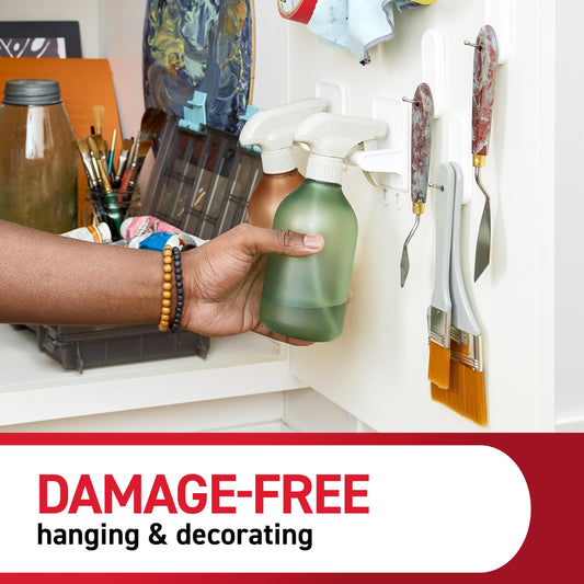 Command™ Under Sink Organization Essentials 17234-ES, 4 hooks, 6 strips