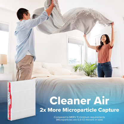 Filtrete™ Refillable Filter Refills 1000 MPR RFA01-4-2P-EC, 16 in x 25 in x 4 in (40.6 cm x 63.5 cm x 10.1 cm) 2 Filters
