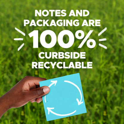Post-it® Super Sticky Pop-up Notes R330-18SST-CP, Oasis, 100% PEFC, SGSCH-PEFC-COC-110078