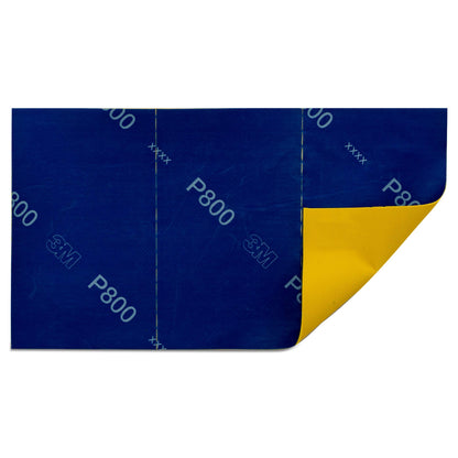 3M™ Super Flexible Sanding Sheets, 31850, 800 Grit, 3 pack, 20 packs per case